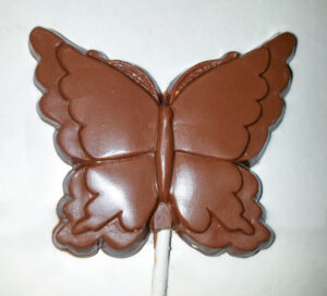 Nut-free chocolate Butterfly pop